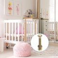 M8 X 45mm Carriage Bolt Kit 8 Set Round Head Square Neck Screws Bolts Includes Washers And Nuts Carbon Steel Zinc Plated For