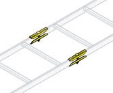 Cl Series Ladder End Splice Hardware Quantity 1 Pair