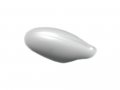 Motorking B719 Passenger Side Pearl White 1x3 Mirror Cap Cover 