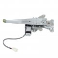 Ocpty Rear Passenger Side Power Window Regulator W Motor Compatible With 2001-2007 For Toyota Highlander