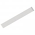 Uxcell Straight Ejector Pins 3 5mm 9 64 Dia 65mn Steel Round Tip Punch 300mm 12 Long For Mechanical Maintenance 5pcs