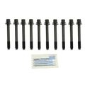 016-1057 Cylinder Head Bolt Set Alloy Carbon Steel Hexagon Bolts M10 Right Hand Thread Black Machined Finish 6 44 X 31 3 00 In 