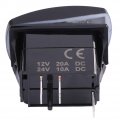 12v-24v Rocker Switch On Off Toggle Lights For Car Caravan Rv Boat Marine