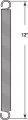 Handyman Springs Sp 9637 Extension Spring Steel Construction Nickel-plated Finish 0 105 Ga X 1 In 12 Single Loop Open Single