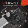 A-premium Front Left Power Window Lift Motor Compatible With Nissan Murano Z50 2003 2004 2005 2006 2007 Driver Side Anti-clip