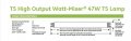 6 Tubes Ge 62021 F54t5 47w 835 Eco Straight T5 Fluorescent Tube Light Bulb 45 5 Inch 3500k Neutral White 47 Watts