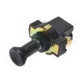 Push Pull Switch For Automotive Use Black Plastic Screw In Mounting With Terminal And Square Connector Alx-pau-si-hp4910-cla1