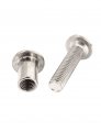 Uxcell Screw Post Male M6x25mm Belt Buckle Binding Bolts Leather Fastener 20 Sets