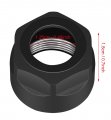Clamping Nuts 5pcs Set Er16a Collet Nut For Er Cnc Milling Chuck Holder Lathe