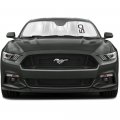 Ipick Image Made For Ford Mustang 5 0 2015 To 2022 Custom Fit Silver Reflective Bubble Roll-up Auto Windshield Sun Shade