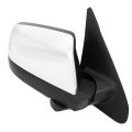 Auto Dynasty Factory Style Passenger Right Side Rear View Mirror Manual Folding Power Adjust Heated Glass Compatible With