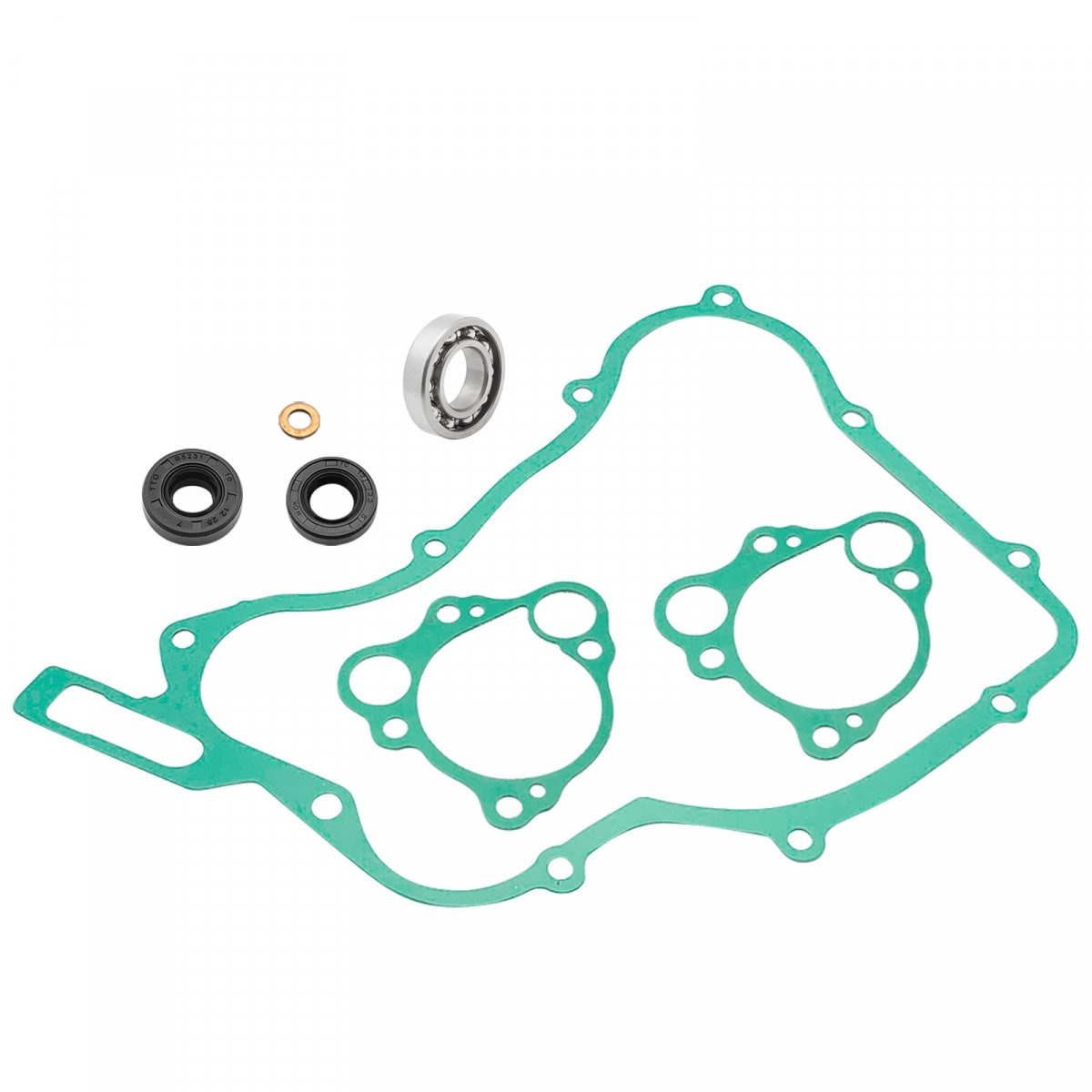 Water Pump Rebuild Kit For Honda Cr125 Cr125r 1990 2004 Bearing Seal Gasket 91007 Ka3 740 91201 965 000 91211 761