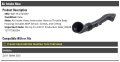 Air Intake Intercooler Hose To Throttle Body Housing For 2011 Bmw 335i Fits Up February Includes Map Sensor Screws And O Ring