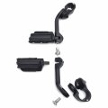 Black 5 Long Foot Peg Kit For 1 25 Engine Guard Roadstar Goldwin 