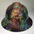 Wet Works Imaging Customized Pyramex Full Brim Leprechaun Hard Hat With Ratcheting Suspension 