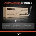 A-premium Front Driver Or Passenger Brake Hydraulic Hose Compatible With Select Suzuki Models Sx4 2007 2008 2009 2010 2011 2012