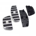 Httmt Mt216-068 069- Motorcycle Chrome Skull Zombie Rider And Passenger Footboard Kit- Traditional D Shape Compatible With