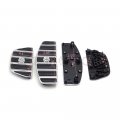 Httmt Mt216-068 069- Motorcycle Chrome Skull Zombie Rider And Passenger Footboard Kit- Traditional D Shape Compatible With