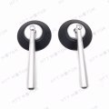 Httmt Mt252-027- New Cnc Rear View Side Mirrors Compatible With Kawasak Suzuk Motorcycle 8mm 10mm Bolts Screws