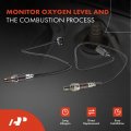 A-premium O2 Oxygen Sensor Compatible With Jaguar Xf 2011-2012 Xfr Xj Xk 2010-2015 Xkr Xkr-s 5 0l Upstream Downstream 4-pc Set