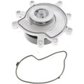 Water Pump For Jeep Commander 2006 2007 2008 2009 2010 Cast Iron Impeller With Pulley And Gasket Replacement Aw7163 43263 