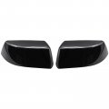 Kyyet Gloss Black Driver Passenger Side Mirror Covers Cap Fit For 2015-2020 Chevrolet Suburban Tahoe Gmc Yukon Yukon Xl 