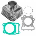 Caltric Cylinder With Gaskets O-ring Compatible Honda Trx300 Fourtrax 300 2x4 1988-2000 Bore 74mm