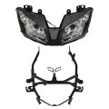 Tcmt Front Headlight Assembly Fairing Stay Bracket Fit For Kawasaki Ninja 300 2013-2017 