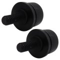 2x Aluminum Alloy Seat Mounting Bolt Works Replacement For Touring 1996-later And Other Model With 1 4 -20 Thread