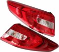 Loyalheartdy For 2015 2016 2017hyundai Sonata Outer Tail Lights Assembly Red Clear Lens Lamp Passenger Right And Driver Left 