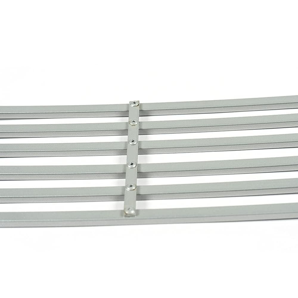 Front Lower Bumper Billet Grille Grill Combo Insert For Nissan Maxima 2009-2014 Sliver N87774h
