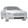 Front Lower Bumper Billet Grille Grill Combo Insert For Nissan Maxima 2009-2014 Sliver N87774h