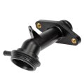 Engine Coolant Filler Neck For Pontiac Montana 2006 2007 2008 2009 Black Plastic Bolt On Attachment Replacement 12592925 