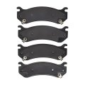 Front Disc Brake Pads For Gmc Safari Savana 2500 2003 2004 2005 Ceramic Friction 2 33 In Outer Pad Height 