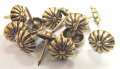 Rosette Floral Daisy Head Decorative Tack Nail Upholstery Stud 1 000pcs Antique Gold 
