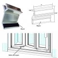 Gordon Glass Shower Door Holder With Magnet For Framed Bi-fold Doors