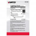 Satco 6pk 4 5w G25 Globe Filament Led 2700k Medium Base Dimmable 40w Equiv