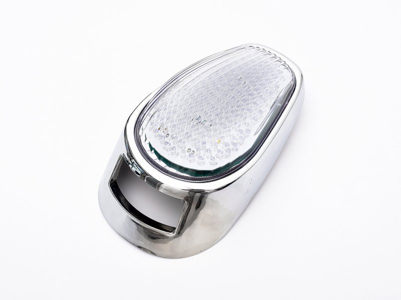 Bright2wheels Motorcycle Led Tail Light With Turn Signals For 04-10 Vn2000 Vulcan 2000 White