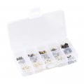 200pcs 10 Value Tactile Push Button Switch Micro Momentary Tact Assortment Kit Electronic Components