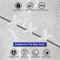 1000pcs Tile Spacers 5mm 3 16 Cross Shape Wall Floor Spacer Tiling Tools For Ceramic Installation White
