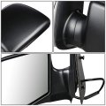 Fo1320229 Oe Style Powered Driver Left Side View Door Mirror Compatible With Ford E150 E250 Econoline 94-04