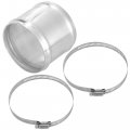 Aluminum Alloy Hose Joint Pipe Set With 2 Clamps Od 3 5 89mm Length 76mm