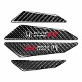 Honda Civic Type R Real Carbon Fiber Universal Auto Door Edge Guard Sticker Black 4 Piece Set Uv And Scratch Resistant 3m