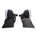 G-plus Floor Console Black Organizer Inserts 2 Pc Set Compatible With 1978-1996 Ford F150 F250 F350 Bronco