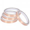 Single-sided Conductive Tape Copper Foil Adhesive 15mm X 5m 16 4ft For Guitar Emi Shielding Crafts Electrical Repairs Stained 