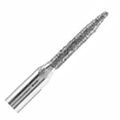Six Diamond Coated 1 4mm Diameter Tapered Burs 