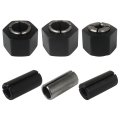 Router Collet Chuck And Nut Reducer Sleeves Set For Bosch 2610906283 4 In 2610906284 1 2 2610906287 3 8 