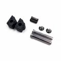Httmt- Black Rear Passenger Footpeg Bracket Pedal Compatible With 2018-2020 Ducati Panigale V4 S P N Mt390-049-bk