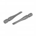 Uxcell 50mm Length 4mm Tip Magnetic Slotted Insert Screwdriver Bit 5pcs