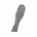 Uxcell 50mm Length 4mm Tip Magnetic Slotted Insert Screwdriver Bit 5pcs